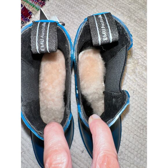 EMU Australia Blurred Boot - Sheepskin Winter Snow Boot  NWT EMU AUSTRALIA TEAL BLUE WATERPROOF SHEARLING LINED BOOTS 8 - FESTIVALS!